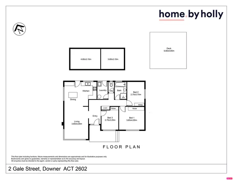 Floorplan of Homely house listing, 2 Gale Street, Downer ACT 2602