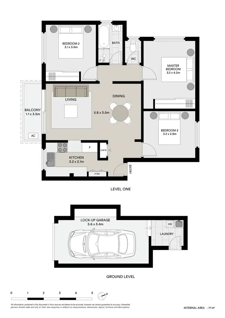 Floorplan of Homely apartment listing, 2/29 Gladstone Avenue, Ryde NSW 2112