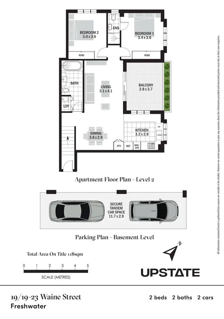 Floorplan of Homely apartment listing, 19/19-23 Waine Street, Freshwater NSW 2096