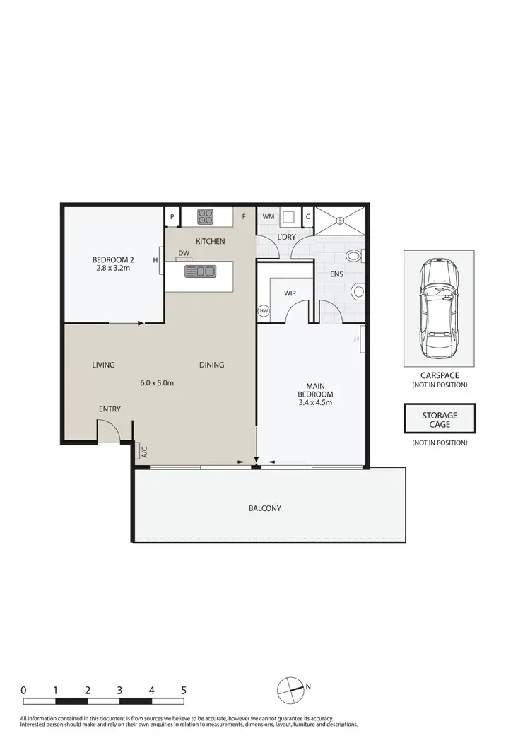 Floorplan of Homely apartment listing, 6/9-11 Vale Street, St Kilda VIC 3182