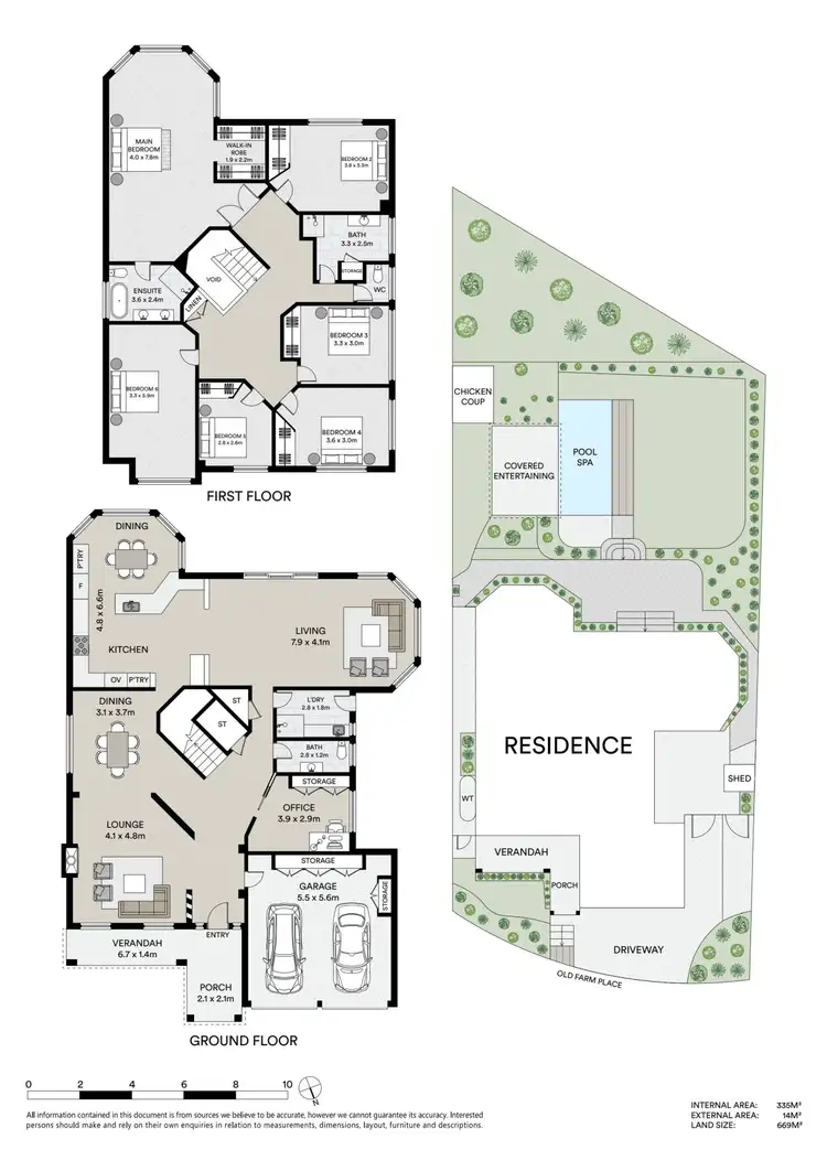 Floorplan of Homely house listing, 5 Old Farm Place, Ourimbah NSW 2258