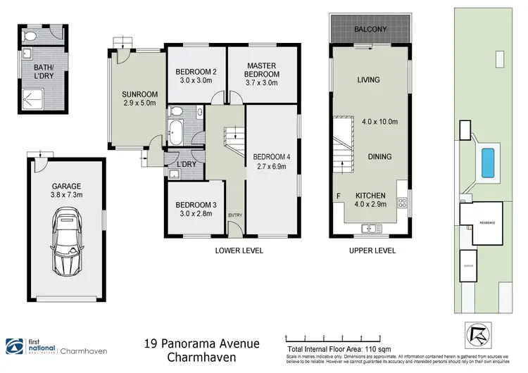 Floorplan of Homely house listing, 19 Panorama Avenue, Charmhaven NSW 2263