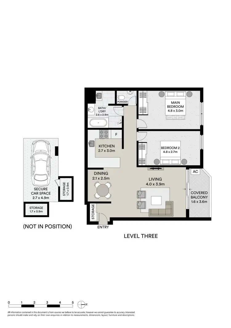 Floorplan of Homely unit listing, 11/14 Frank Oliveri Drive, Chipping Norton NSW 2170