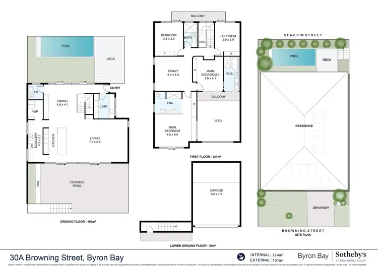Floorplan of Homely house listing, 30A Browning Street, Byron Bay NSW 2481