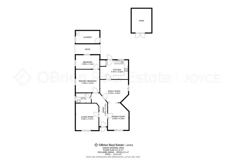 Floorplan of Homely house listing, 32 Green Street, Wangaratta VIC 3677