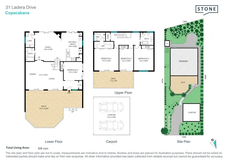 Floorplan of Homely house listing, 31 Ladera Drive, Copacabana NSW 2251