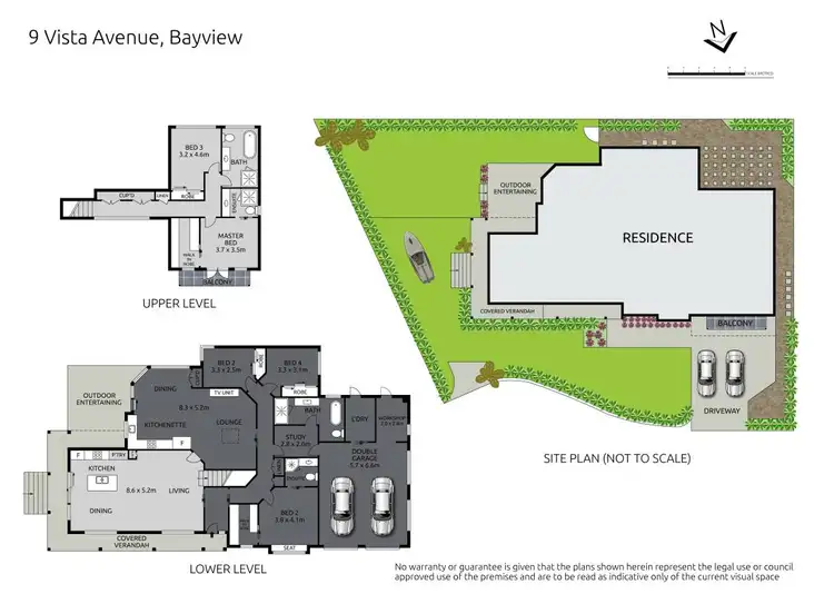 Floorplan of Homely house listing, 9 Vista Avenue, Bayview NSW 2104