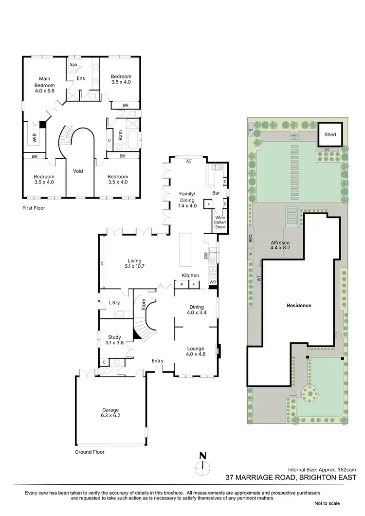 Floorplan of Homely house listing, 37 Marriage Road, Brighton East VIC 3187