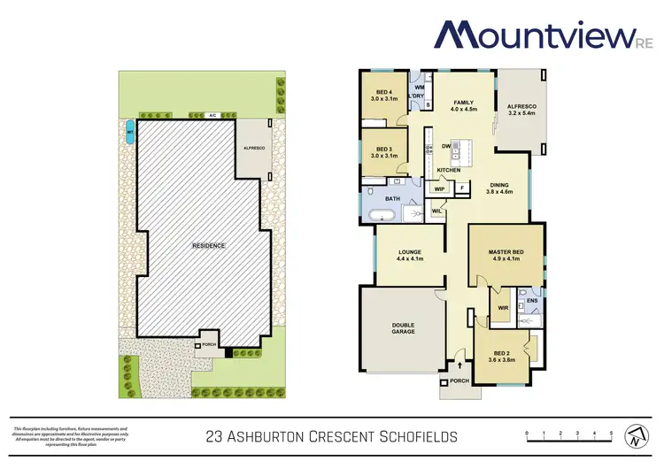Floorplan of Homely house listing, 23 Ashburton (Tallawong) Crescent, Schofields NSW 2762