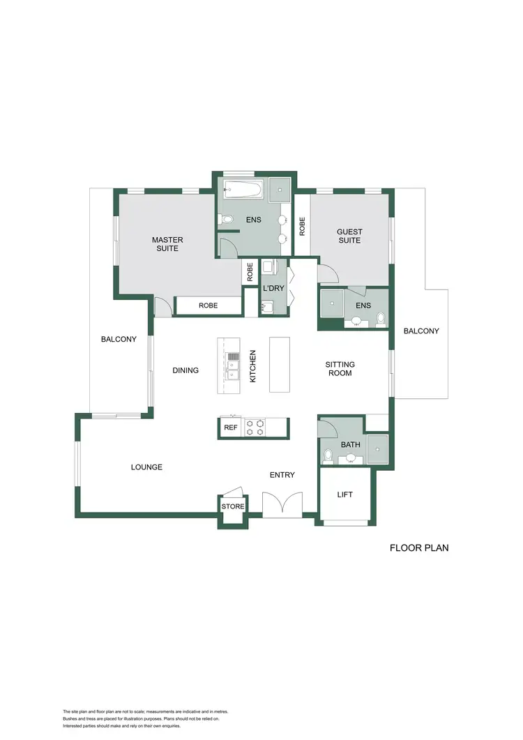 Floorplan of Homely apartment listing, 10/11 Colonel Cummings Drive, Palm Cove QLD 4879