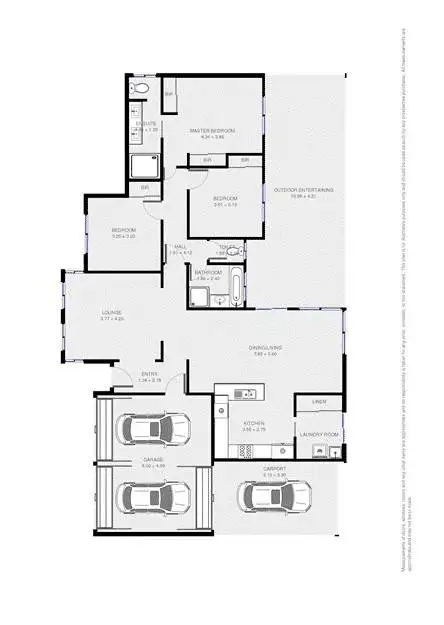 Floorplan of Homely house listing, 5 The Mews, Wodonga VIC 3690