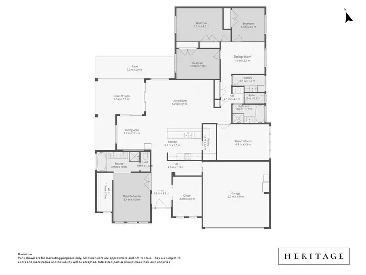 Floorplan of Homely house listing, 16 Lexington Avenue, Wadalba NSW 2259