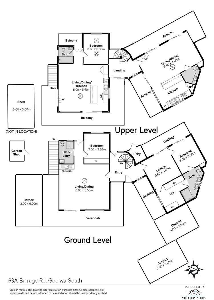 Floorplan of Homely house listing, 63A Barrage Road, Goolwa South SA 5214