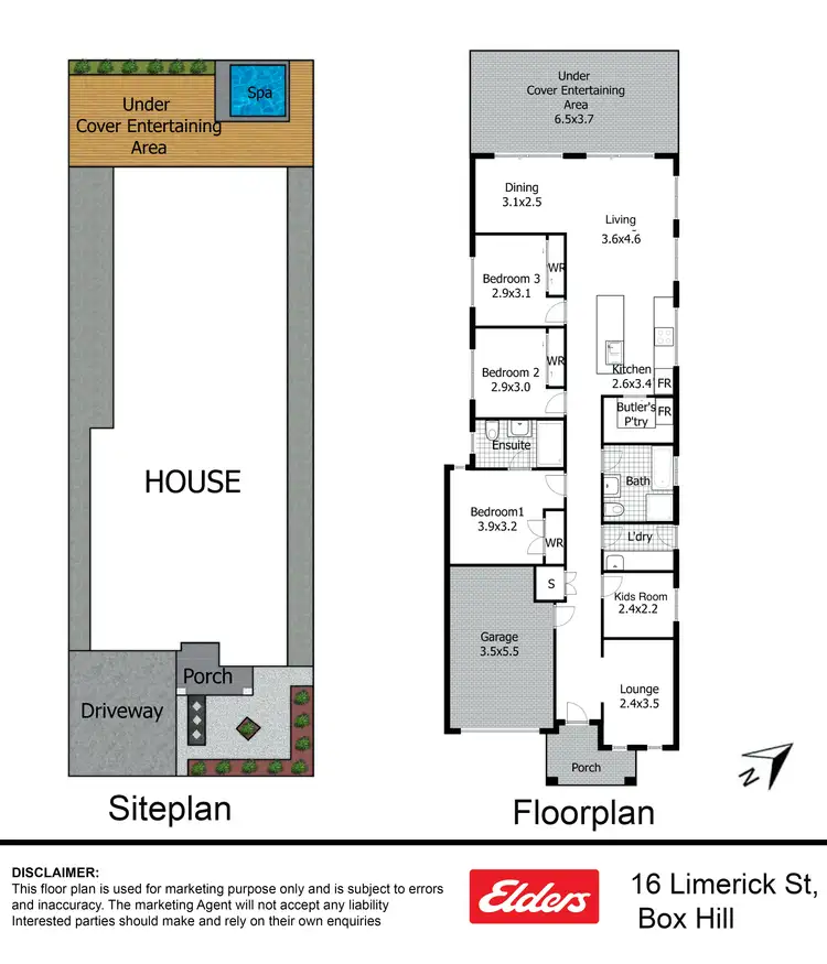 Floorplan of Homely house listing, 16 Limerick Street, Box Hill NSW 2765