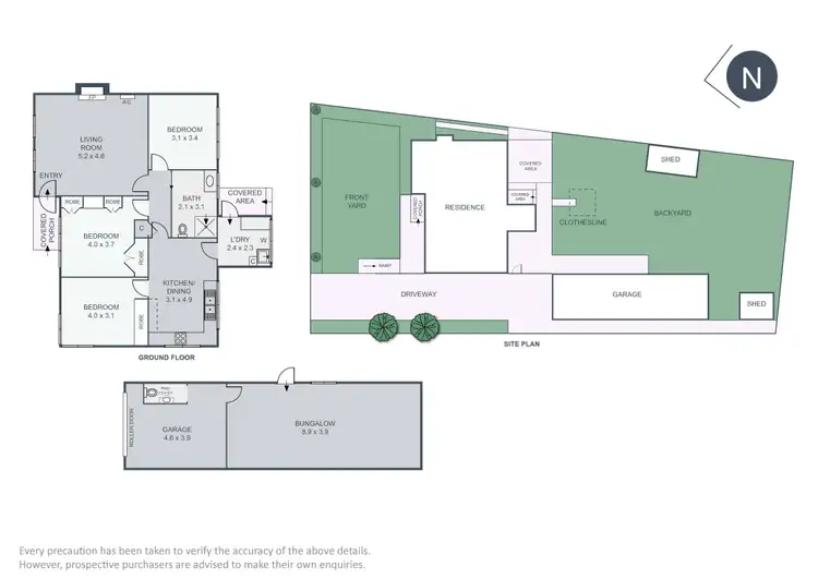 Floorplan of Homely house listing, 5 Hobbs Crescent, Reservoir VIC 3073