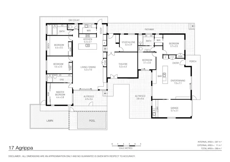 Floorplan of Homely house listing, 17 Agrippa Crescent, Tewantin QLD 4565