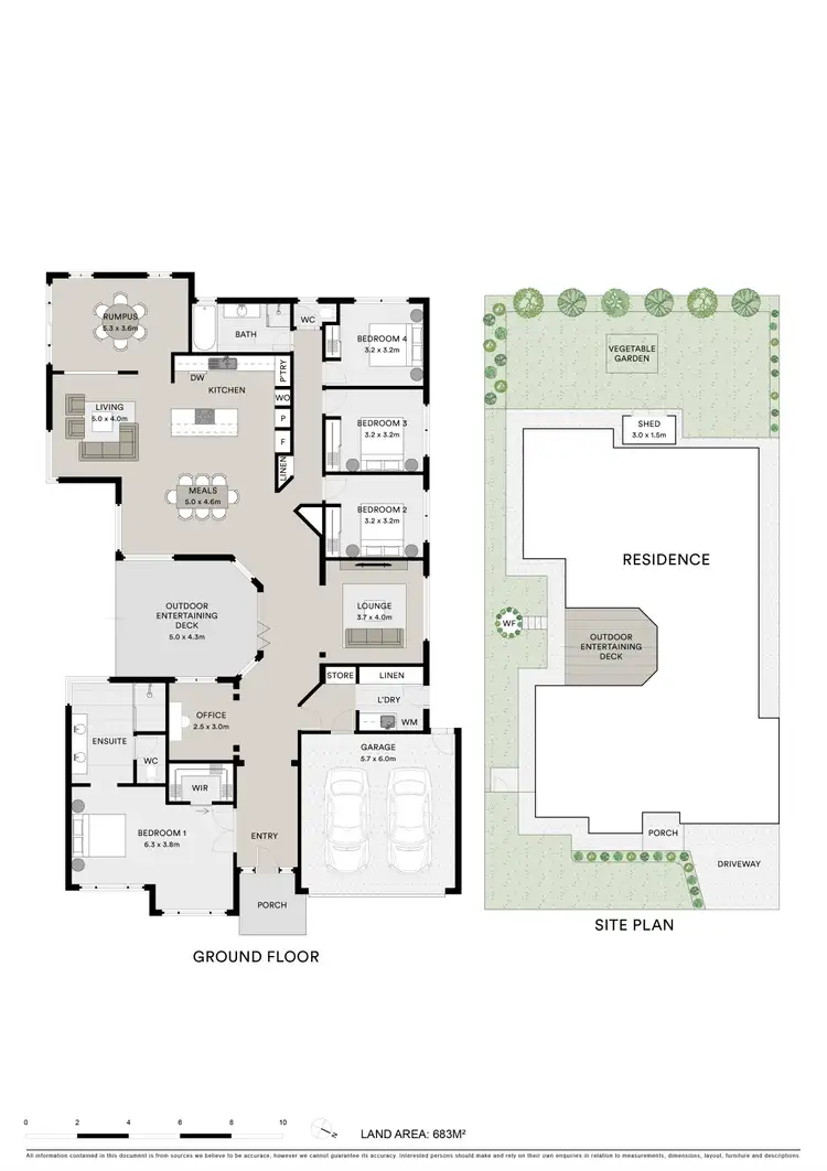 Floorplan of Homely house listing, 25 Grantham Drive, Highton VIC 3216