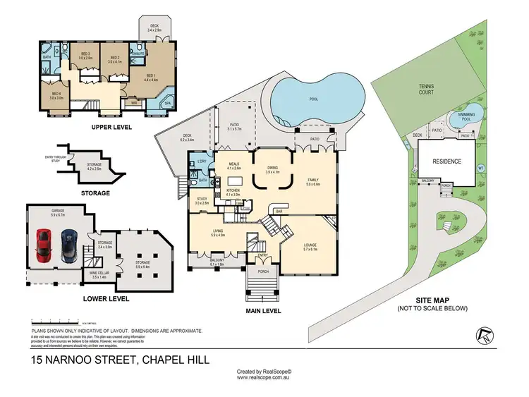 Floorplan of Homely house listing, 15 Narnoo Street, Chapel Hill QLD 4069