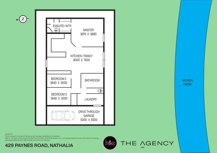 Floorplan of Homely house listing, 429 Paynes Road, Nathalia VIC 3638