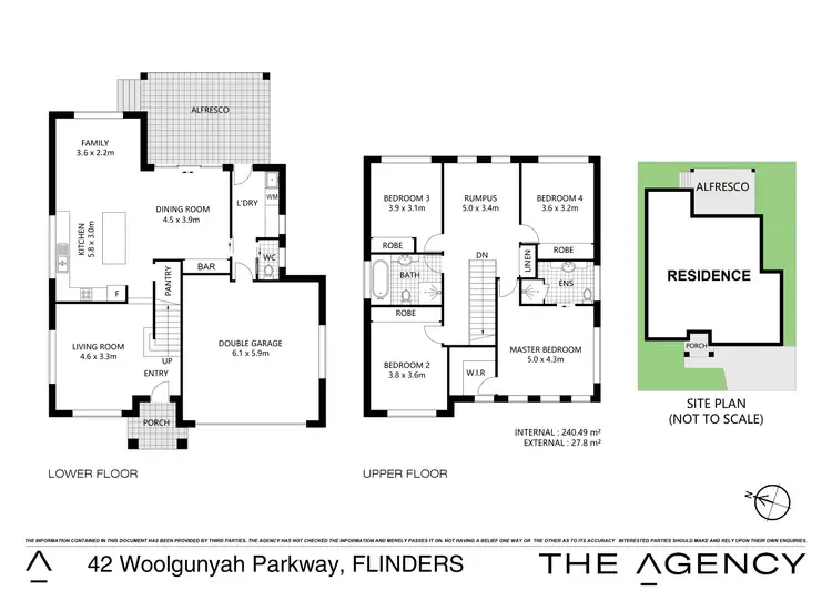 Floorplan of Homely house listing, 42 Woolgunyah Parkway, Flinders NSW 2529