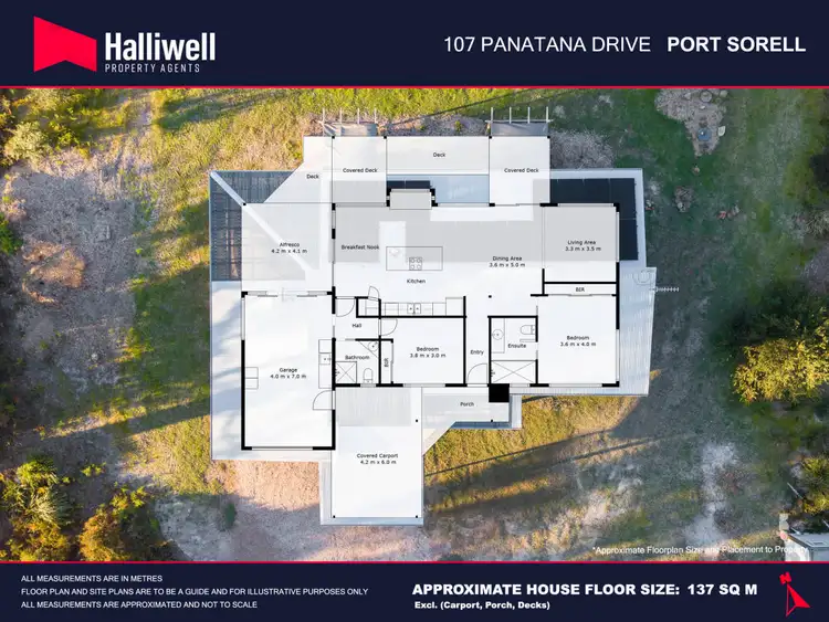 Floorplan of Homely house listing, 107 Panatana Drive, Port Sorell TAS 7307