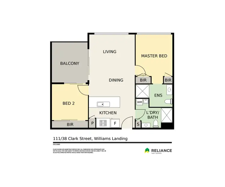 Floorplan of Homely apartment listing, 111/38 Clark Street, Williams Landing VIC 3027