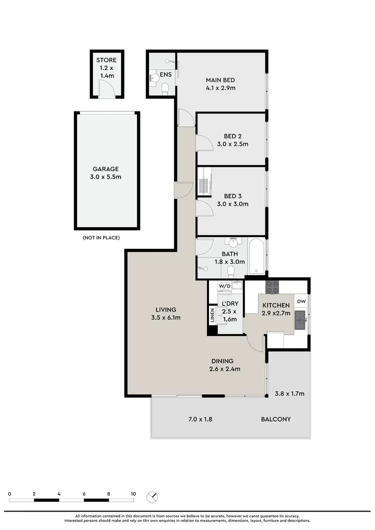 Floorplan of Homely apartment listing, 19/1-5 Gerrale Street, Cronulla NSW 2230