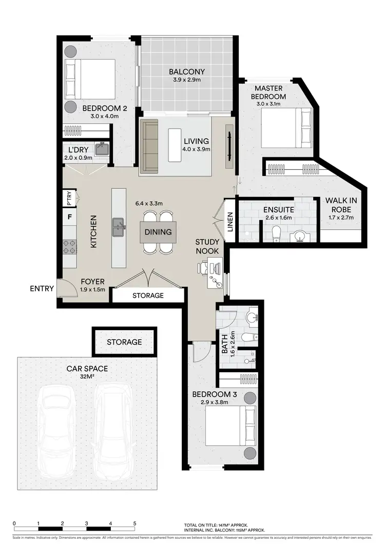 Floorplan of Homely apartment listing, 12081/17 Amalfi Drive, Wentworth Point NSW 2127