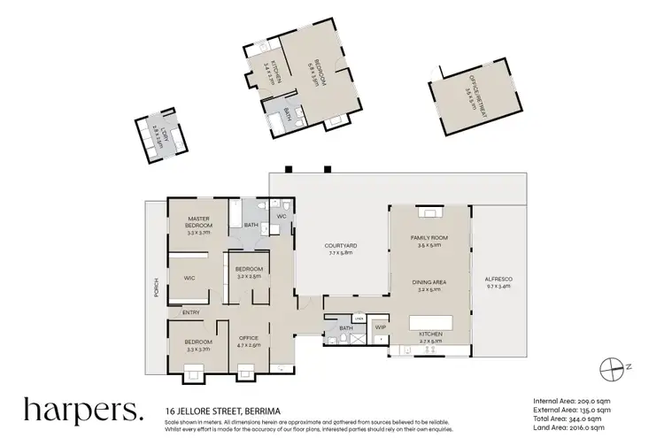 Floorplan of Homely house listing, 16 Jellore Street, Berrima NSW 2577