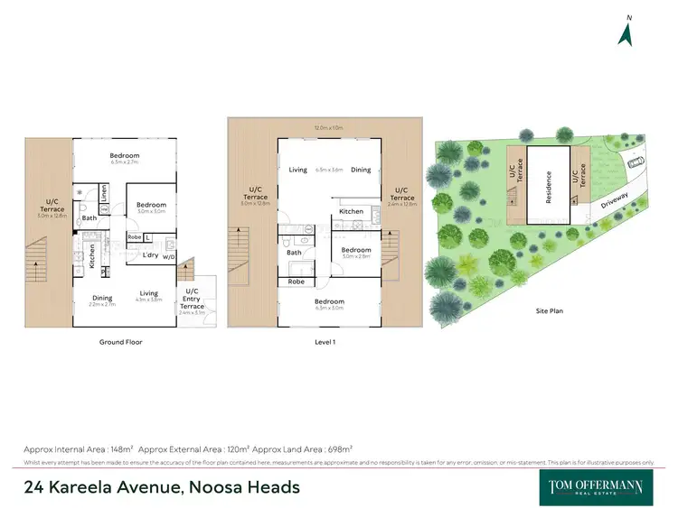 Floorplan of Homely house listing, 24 Kareela Avenue, Noosa Heads QLD 4567