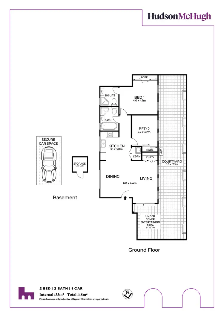 Floorplan of Homely unit listing, 2/10 Webbs Avenue, Ashfield NSW 2131