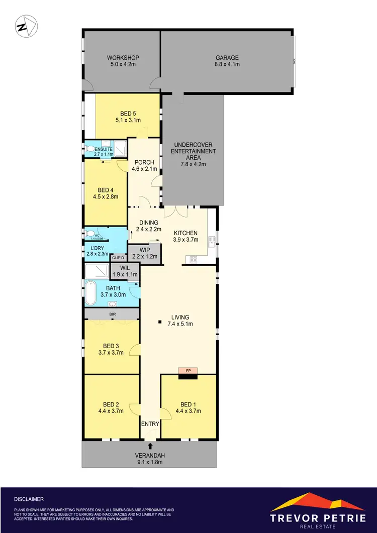 Floorplan of Homely house listing, 120 Edmonston Road, Addington VIC 3352