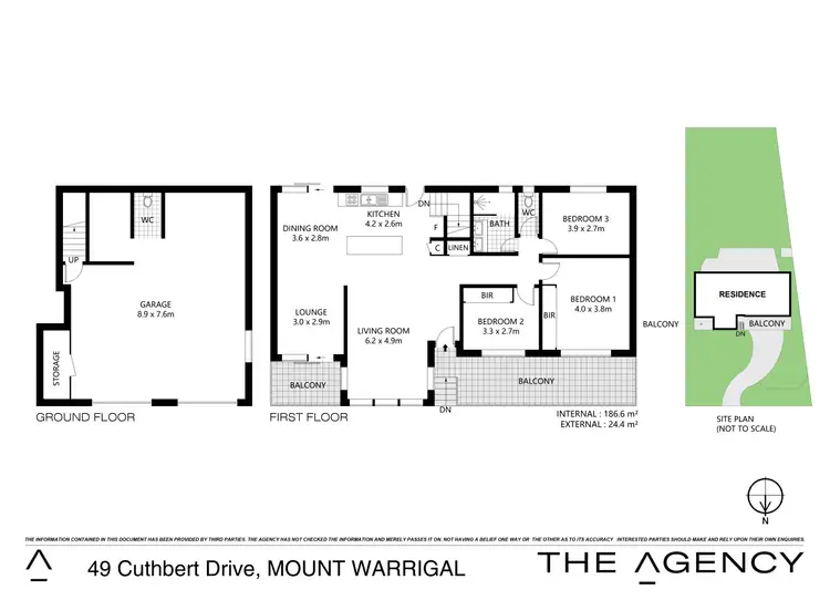 Floorplan of Homely house listing, 49 Cuthbert Drive, Mount Warrigal NSW 2528