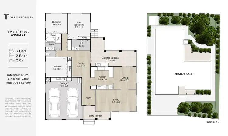 Floorplan of Homely house listing, 5 Naraf Street, Wishart QLD 4122