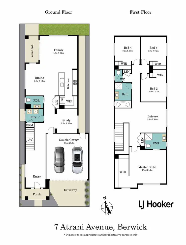 Floorplan of Homely house listing, 7 Atrani Avenue, Berwick VIC 3806