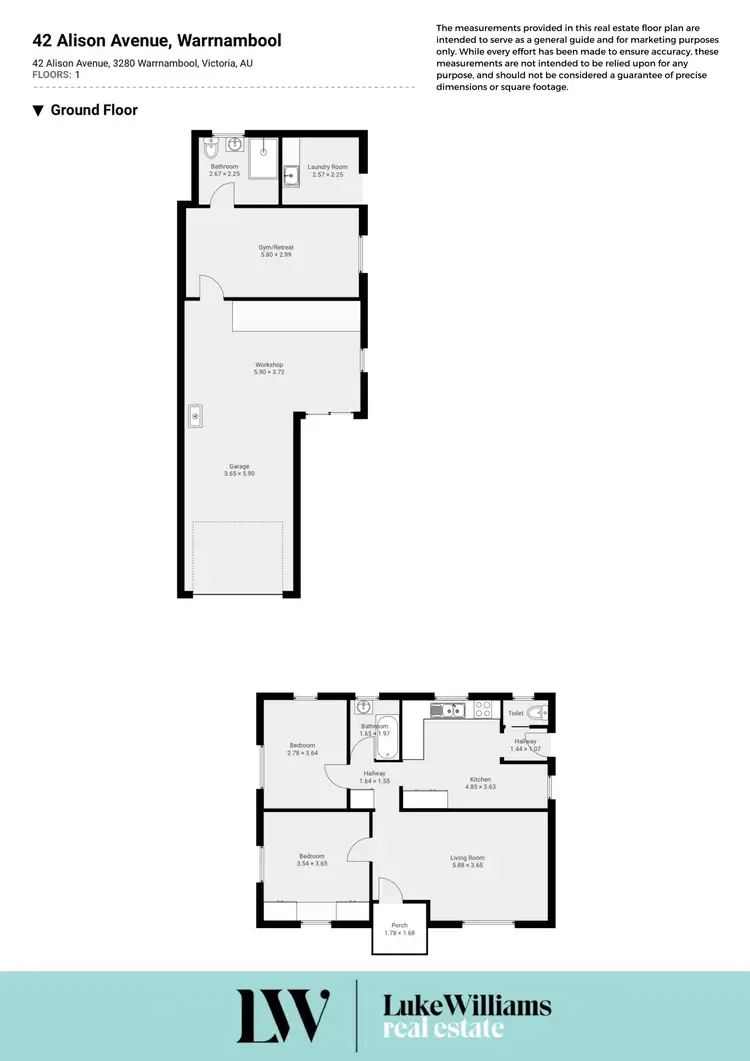 Floorplan of Homely house listing, 42 Alison Avenue, Warrnambool VIC 3280