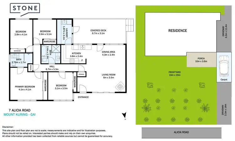 Floorplan of Homely house listing, 7 Alicia Road, Mount Kuring-Gai NSW 2080
