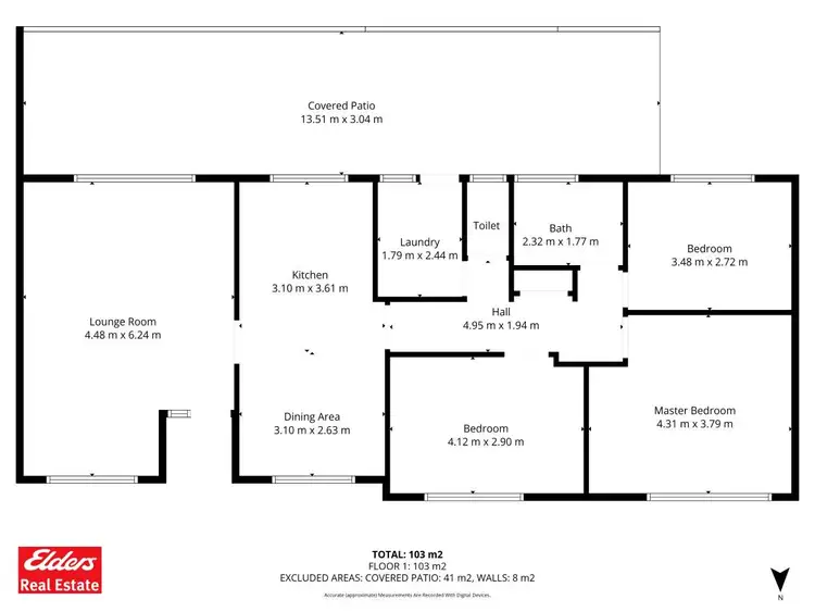 Floorplan of Homely house listing, 1 Whyte Street, Cleve SA 5640