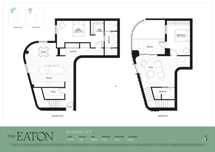 Floorplan of Homely apartment listing, 001/13 Colley Terrace, Glenelg SA 5045
