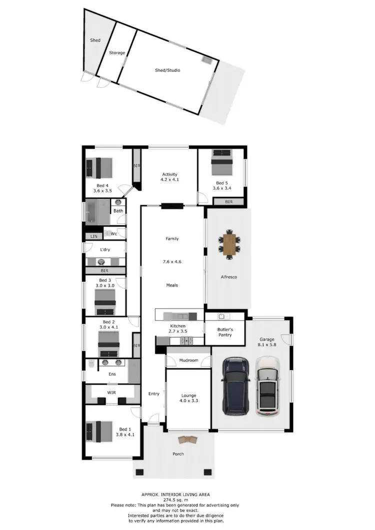 Floorplan of Homely house listing, 12 Saxby Court, Wodonga VIC 3690