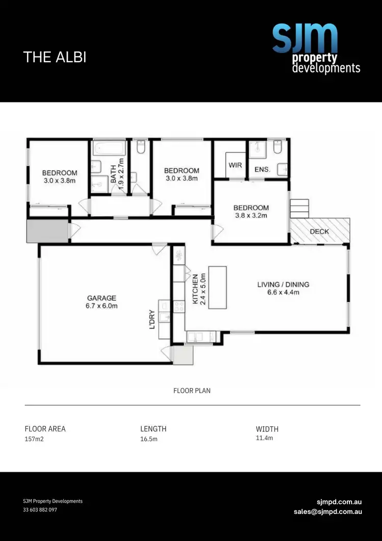 Floorplan of Homely land listing, LOT 153 Lytham Crescent, Midway Point TAS 7171