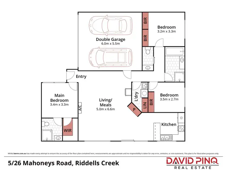 Floorplan of Homely unit listing, 5/26 Mahoneys Road, Riddells Creek VIC 3431