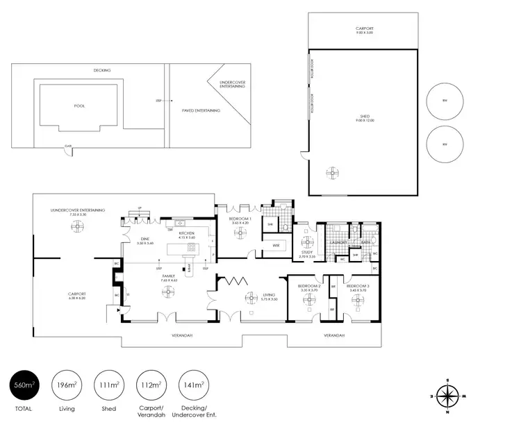 Floorplan of Homely rural property listing, 38 Dooley Road, Kersbrook SA 5231