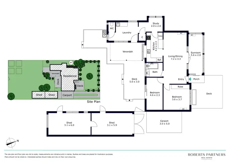 Floorplan of Homely house listing, 6 Pine Grove, Tyabb VIC 3913