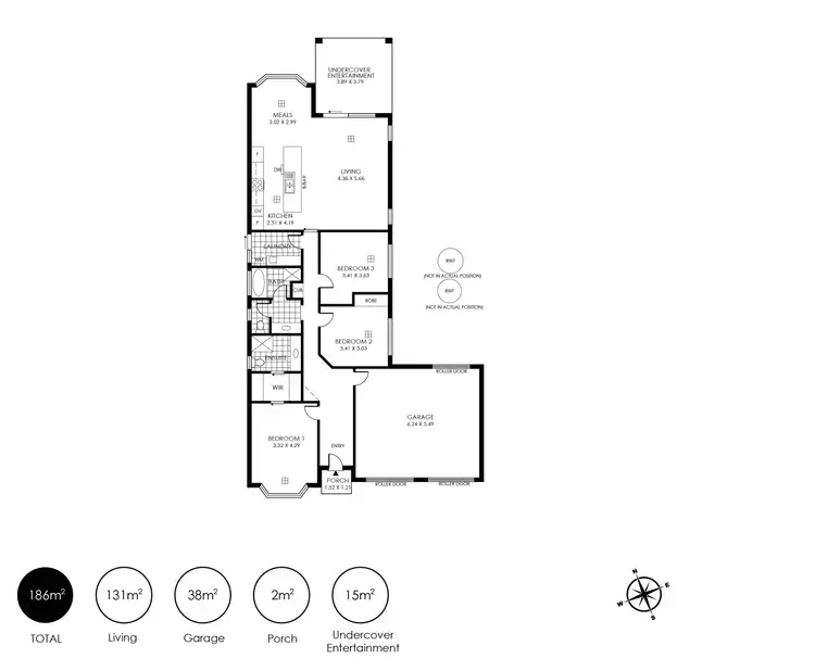 Floorplan of Homely house listing, 9 St Marks Drive, Woodside SA 5244