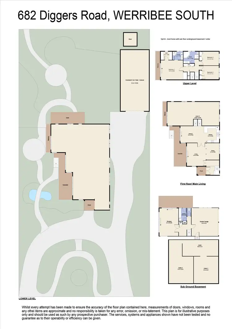 Floorplan of Homely house listing, 682 Diggers Road, Werribee South VIC 3030
