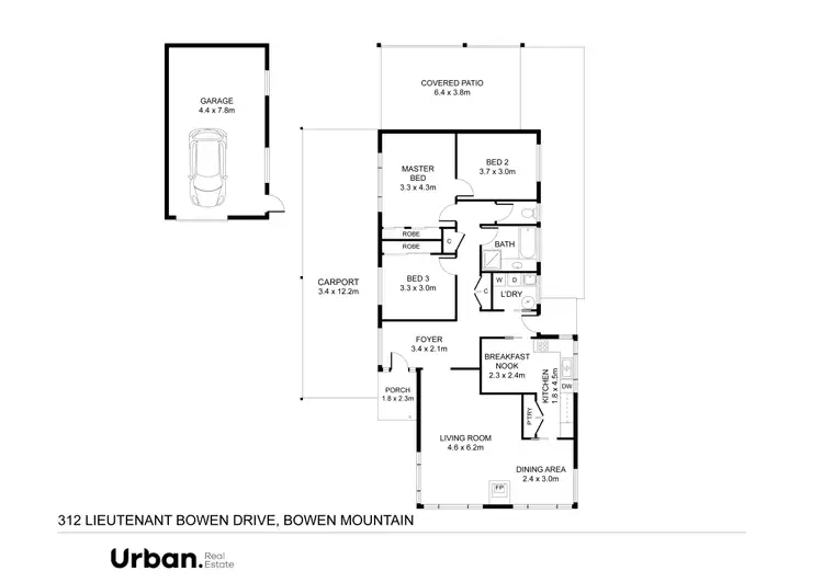 Floorplan of Homely house listing, 312 Lieutenant Bowen Drive, Bowen Mountain NSW 2753