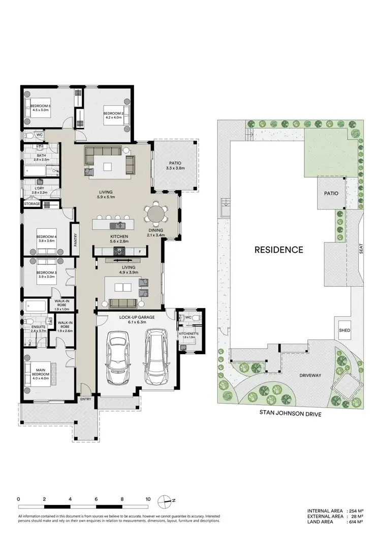 Floorplan of Homely house listing, 43 Stan Johnson Drive, Hamlyn Terrace NSW 2259