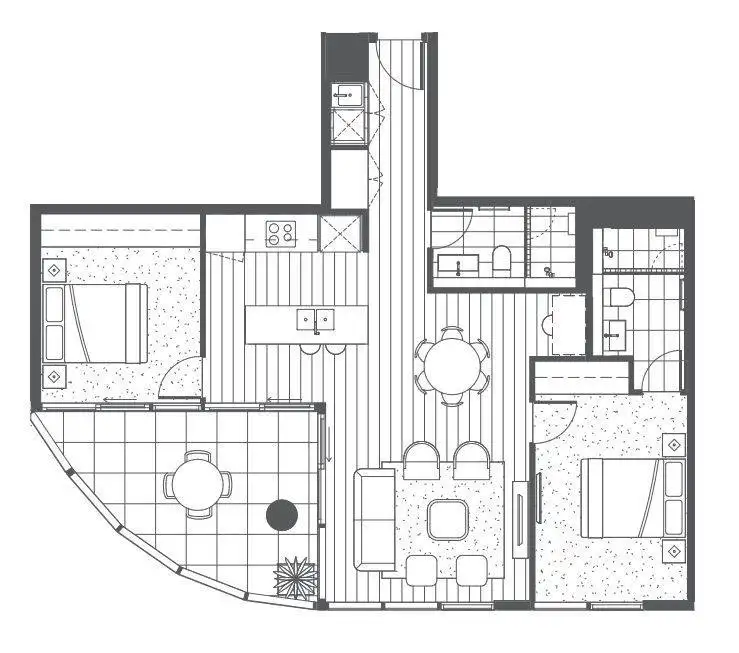 Floorplan of Homely apartment listing, 201/22 Langston Place, Epping NSW 2121