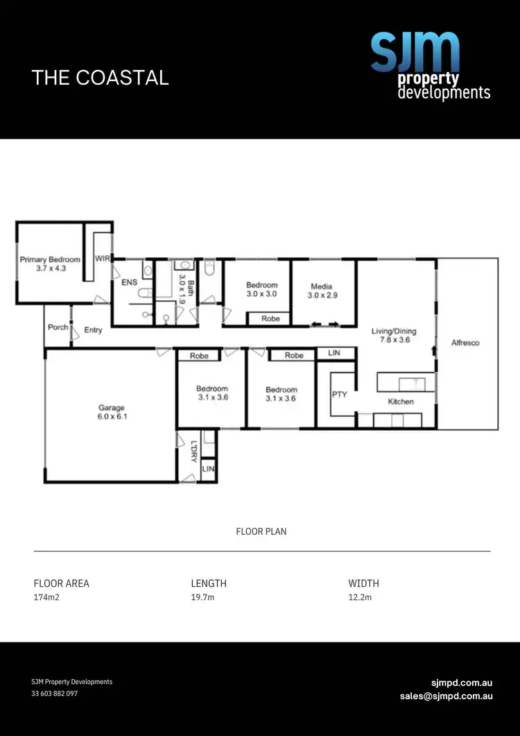 Floorplan of Homely land listing, LOT 46 Oakmont Road, Midway Point TAS 7171